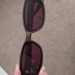 Quay Australia Doe Brown Vibe Check 62mm Small Square Sunglasses